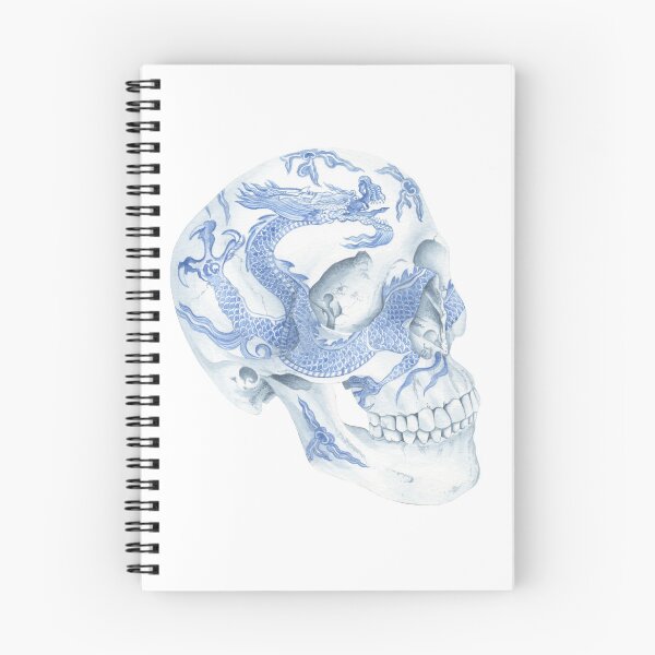 Item preview, Bone China Dragon Skulll designed and sold by Theodora Gould.