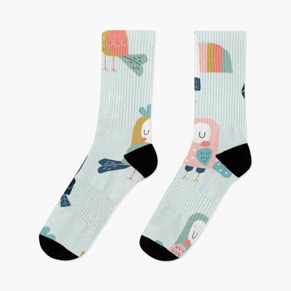 Item preview, Seamless childish with cute parrots designed and sold by Luna-shop16.