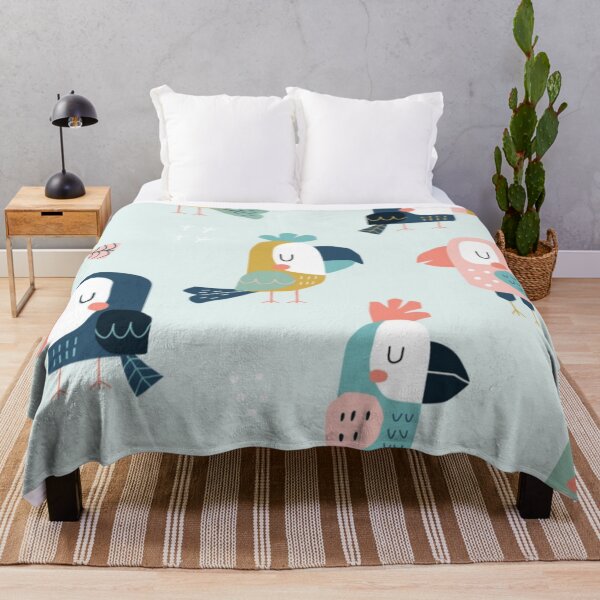 Item preview, Seamless childish with cute parrots designed and sold by Luna-shop16.