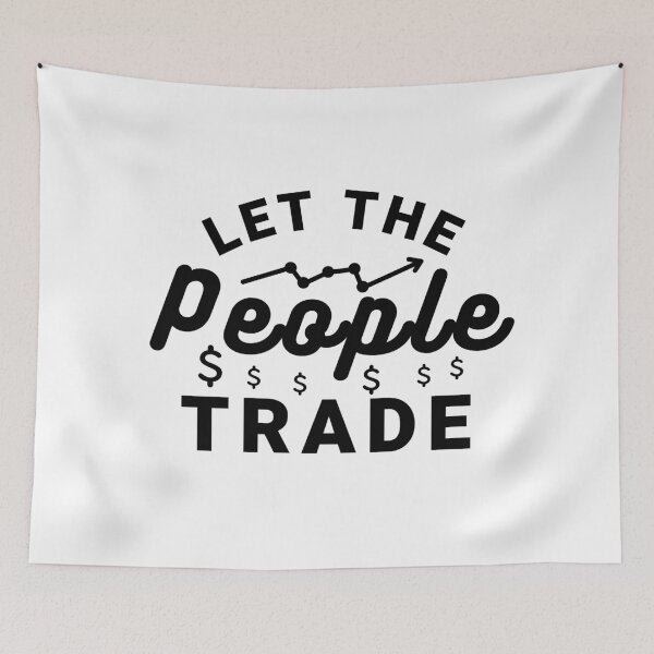 Item preview, Let The People Trade - Market Trading For Traders designed and sold by Sutra-Lotus-Co.