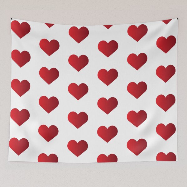 Item preview, Simple and cute cartoon heart print designed and sold by MariiaCreation.