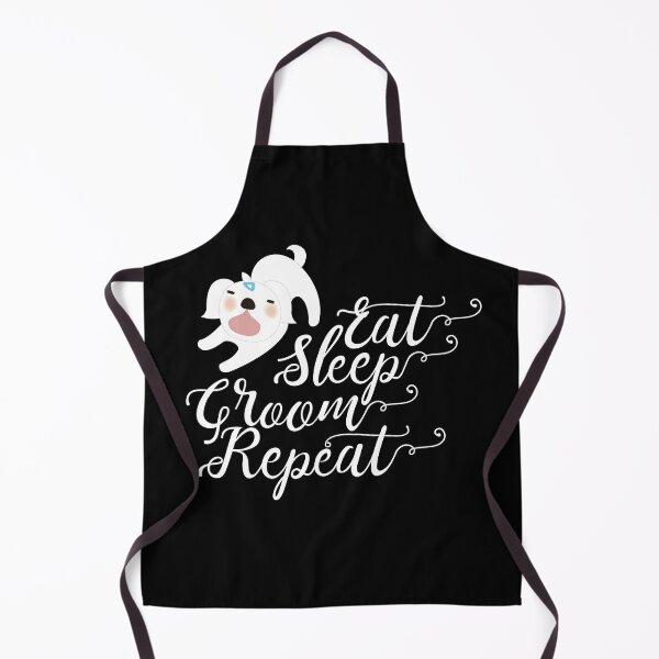 Item preview, Dog Grooming Eat Sleep Groom Repeat designed and sold by AmethystMurad.