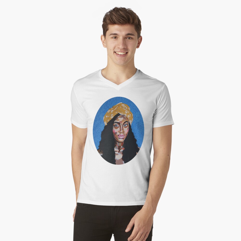 Item preview, V-Neck T-Shirt designed and sold by mikelahl.