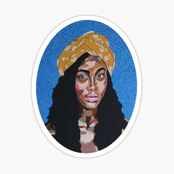 Black Miniature Sticker
