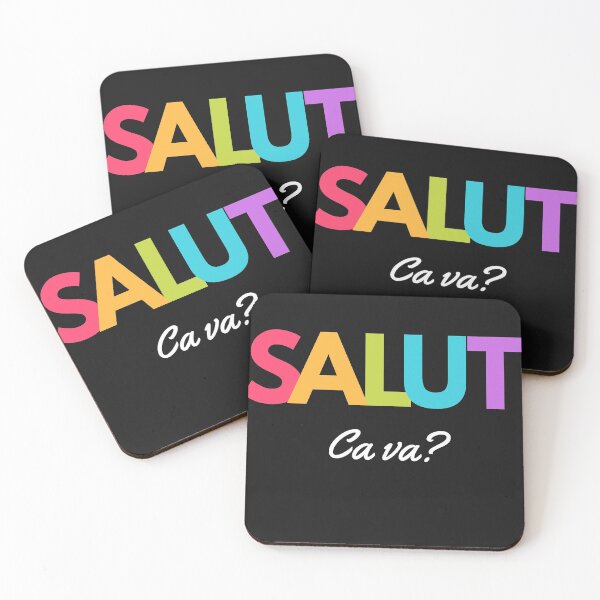 Item preview, Salut Ca va? designed and sold by BaTeeArt.