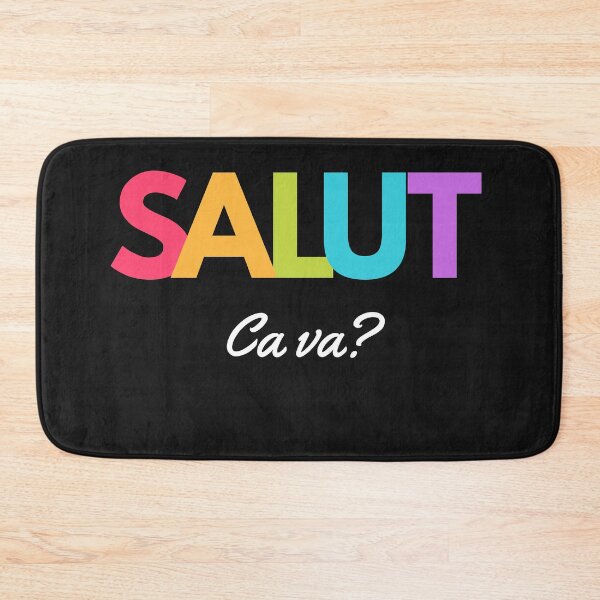 Item preview, Salut Ca va? designed and sold by BaTeeArt.