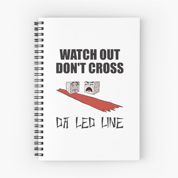 Item preview, Don't cross the red line designed and sold by Redinsart.