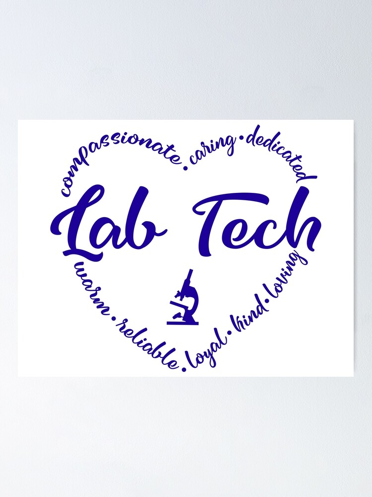 "Lab tech, Lab technician, Phlebotomist" Poster for Sale by