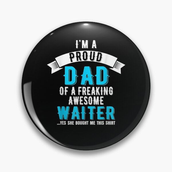 Item preview, Mens Waiter Dad Bartender Father's Day  designed and sold by aguilaro.