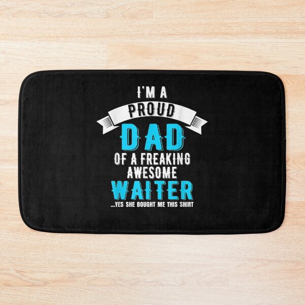 Item preview, Mens Waiter Dad Bartender Father's Day  designed and sold by aguilaro.