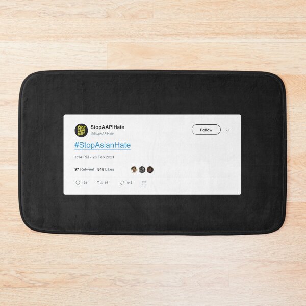 Item preview, Stop Asian Hate - Tweet designed and sold by Limonine.