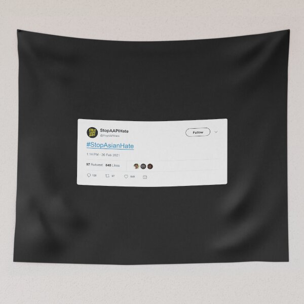 Item preview, Stop Asian Hate - Tweet designed and sold by Limonine.
