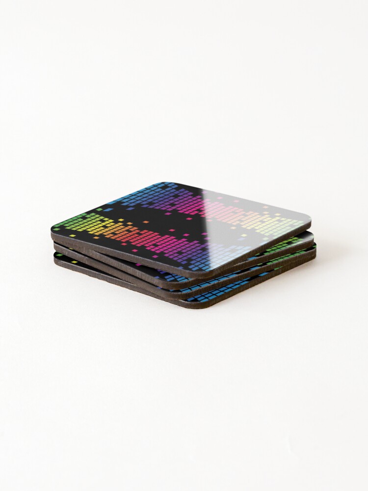 Thumbnail 4 of 5, Coasters (Set of 4), Rainbow Array 23 designed and sold by rainbowarray.