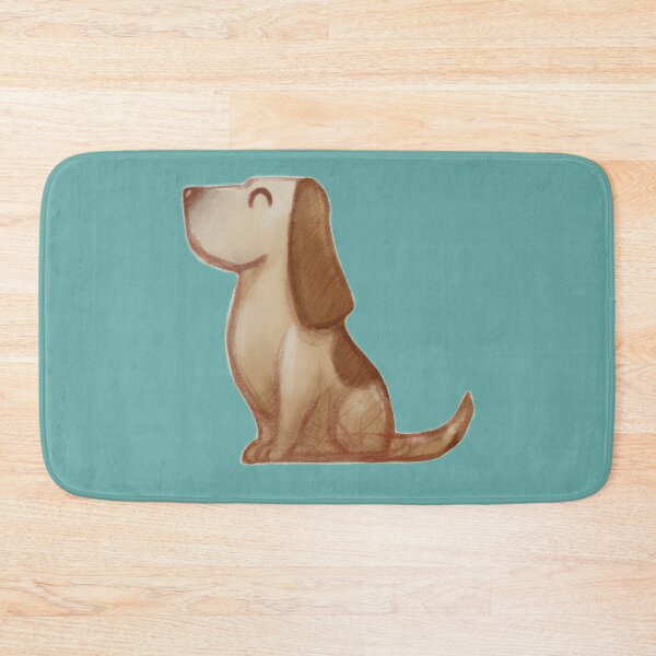 Item preview, Little Floppy Eared Puppy Dog Sketch Cartoon Illustration designed and sold by stilo29.