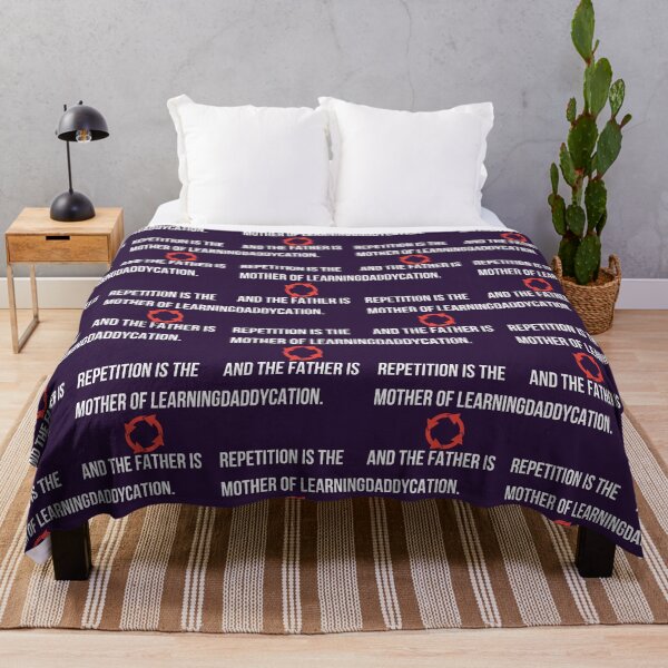 Item preview, Repetition and Daddycation - Funny Motivational Text designed and sold by BaldingSnail.