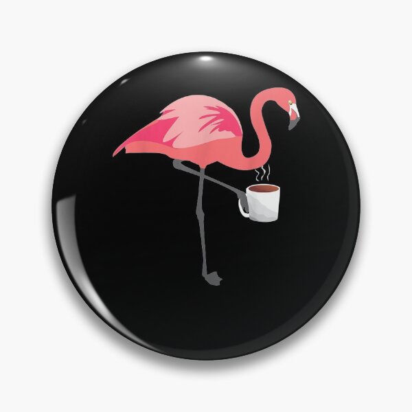Item preview, Gift For Coffee Lovers Flamingo Drinking Coffee  designed and sold by aguilaro.