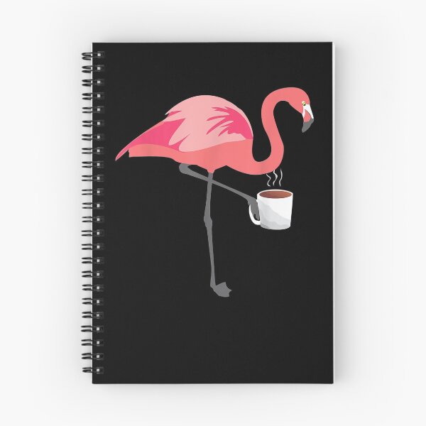 Item preview, Gift For Coffee Lovers Flamingo Drinking Coffee  designed and sold by aguilaro.
