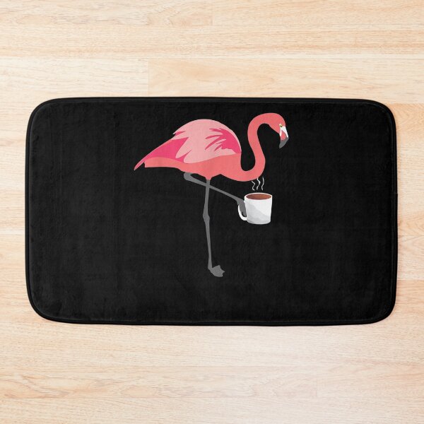 Item preview, Gift For Coffee Lovers Flamingo Drinking Coffee  designed and sold by aguilaro.