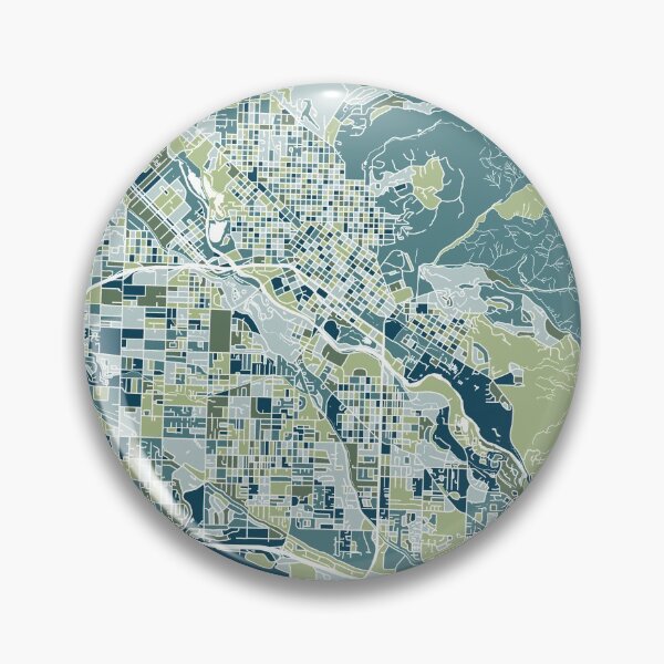 Item preview, Boise Map, Map of Boise Idaho designed and sold by MosaicMaps.