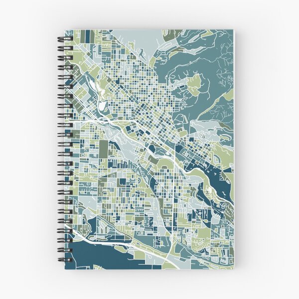 Artikelvorschau, Boise Map, Map of Boise Idaho entworfen und verkauft von MosaicMaps.