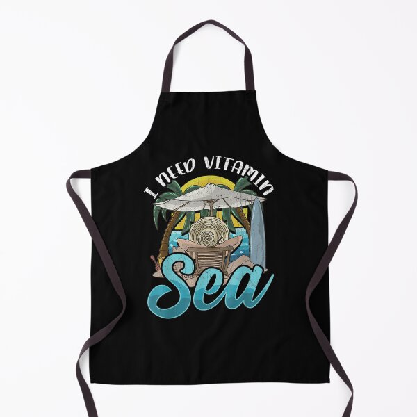 Item preview, Vintage I Need Vitamin Sea Beach Vacation Ocean Love Graphic designed and sold by aguilaro.