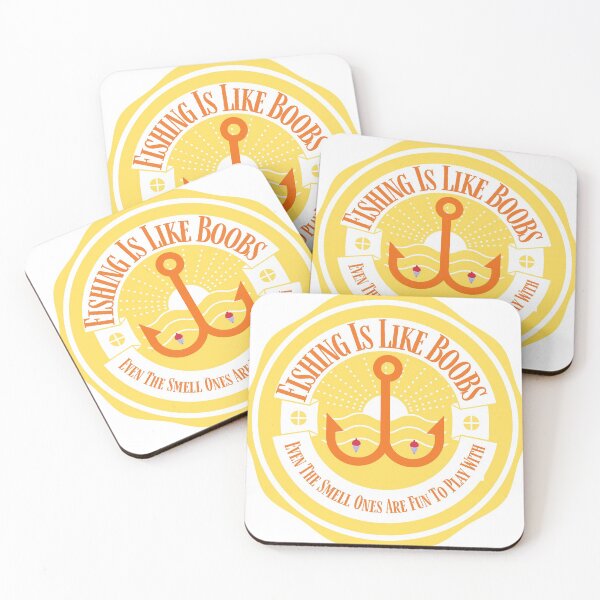 Item preview, Fishing Is Like Boobs Even The Smell Ones Are Fun To Play With designed and sold by MoohAs.