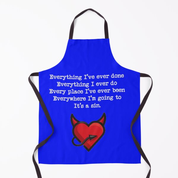 Item preview, It's a Sin (Lyrics) designed and sold by HappyRoz75.