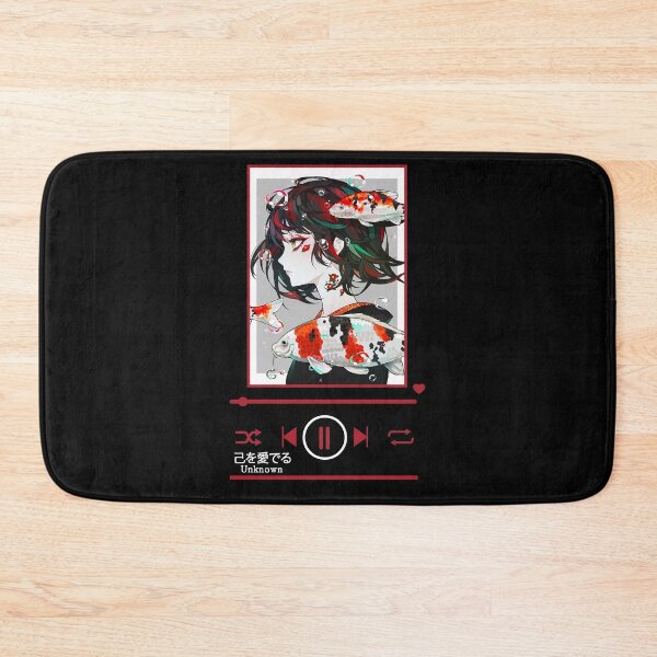 Item preview, Anime Girl Japanese Aesthetic anime Otaku Music player Theme designed and sold by CHAMSING INK.