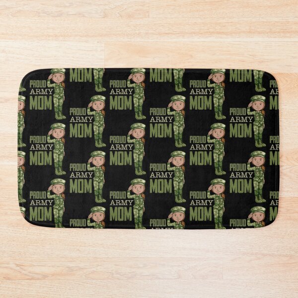 Item preview, Proud Army Mom! (on Black) designed and sold by PawsitiveMum.