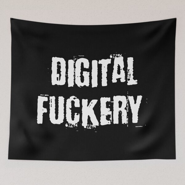 Item preview, Digital Fuckery White designed and sold by WPahat.