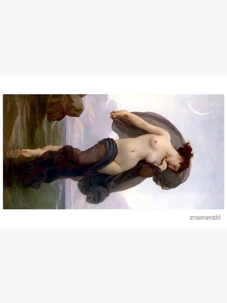 Evening Mood painting by William-Adolphe Bouguereau by znamenski