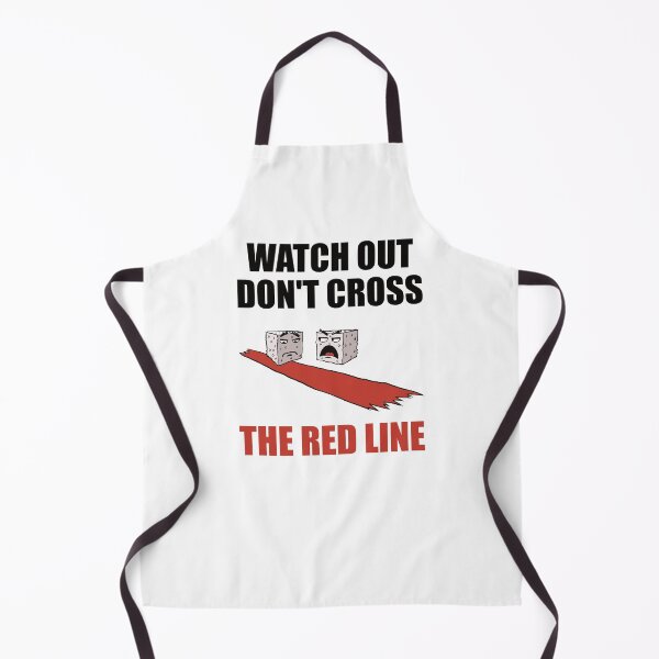 Item preview, Do not cross the red line again designed and sold by Redinsart.