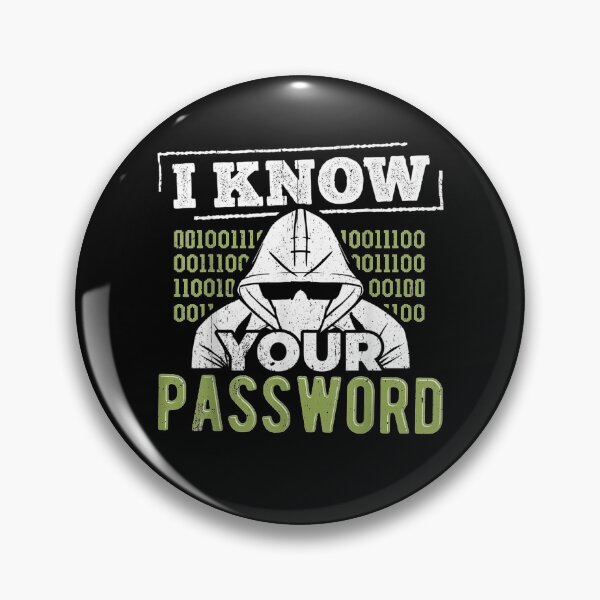 Item preview, I Know Your Password Cyber Hacker Computer  designed and sold by aguilaro.