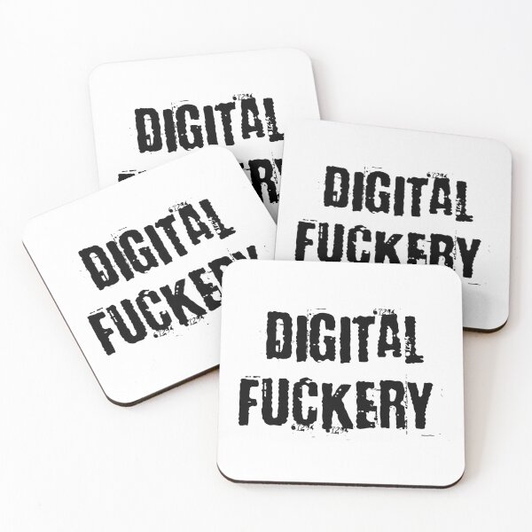 Item preview, Digital Fuckery Black designed and sold by WPahat.