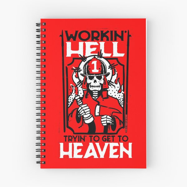Item preview, Workin Hell - Fireman  designed and sold by PistolPete315.
