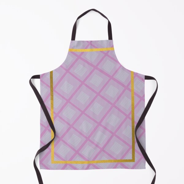 Item preview, Gold accent trendy Purple chequer/checker pattern designed and sold by g v.