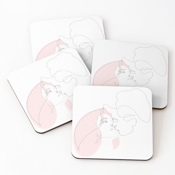 Item preview, MD kiss - one line art designed and sold by addillum.