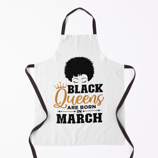Item preview, Black queens are born in march designed and sold by ibrahim2022.