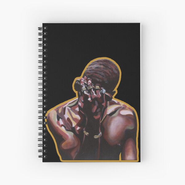 Waves on swim Spiral Notebook
