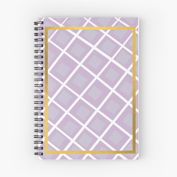 Item preview, Gold accent trendy Purple chequer/checker pattern designed and sold by g v.