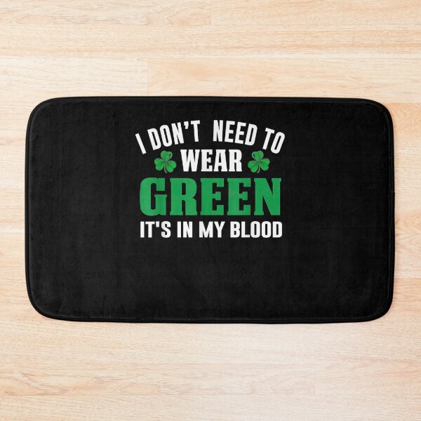 Item preview, Funny St Patrick's Day Green Is In My Blood  designed and sold by aguilaro.