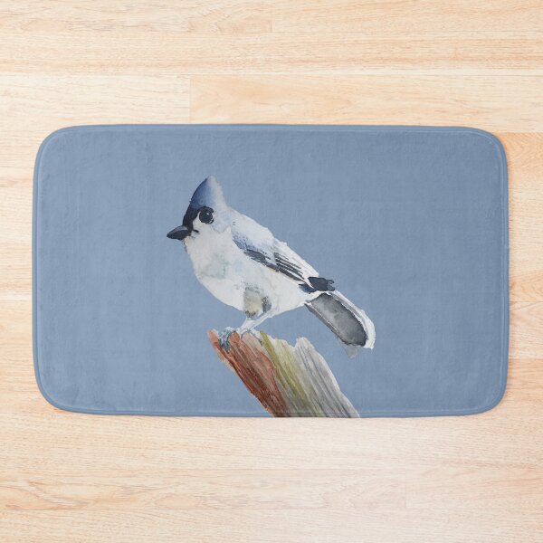 Item preview, Watercolor Tufted Titmouse Bird on a Branch designed and sold by Meagan Stratton.