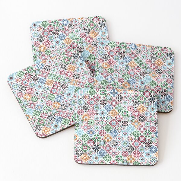 Item preview, Diseño de azulejos portugueses - Patrón de mosaico de colores designed and sold by ohaniki.