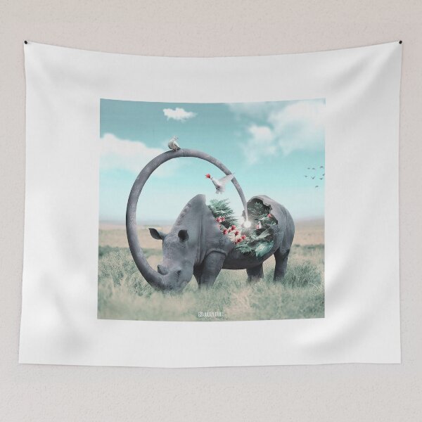 Item preview, Rhino nature - the world of all species designed and sold by LuxaVinfa.