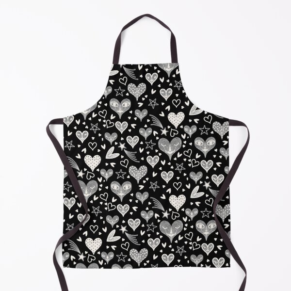 Item preview, Funny heart face, love hearts & shooting stars, sketch designed and sold by Melanie-Palmer.