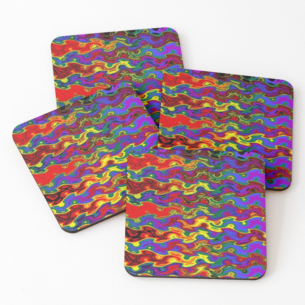 Item preview, Coasters (Set of 4) designed and sold by rainbowarray.