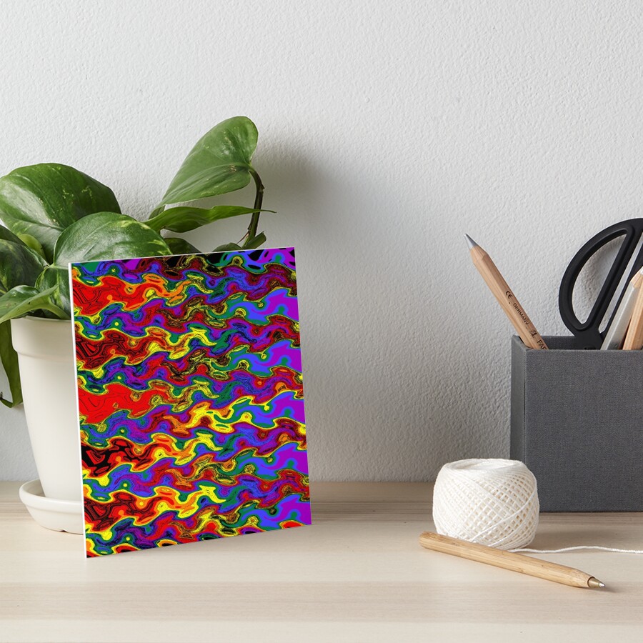 Item preview, Art Board Print designed and sold by rainbowarray.