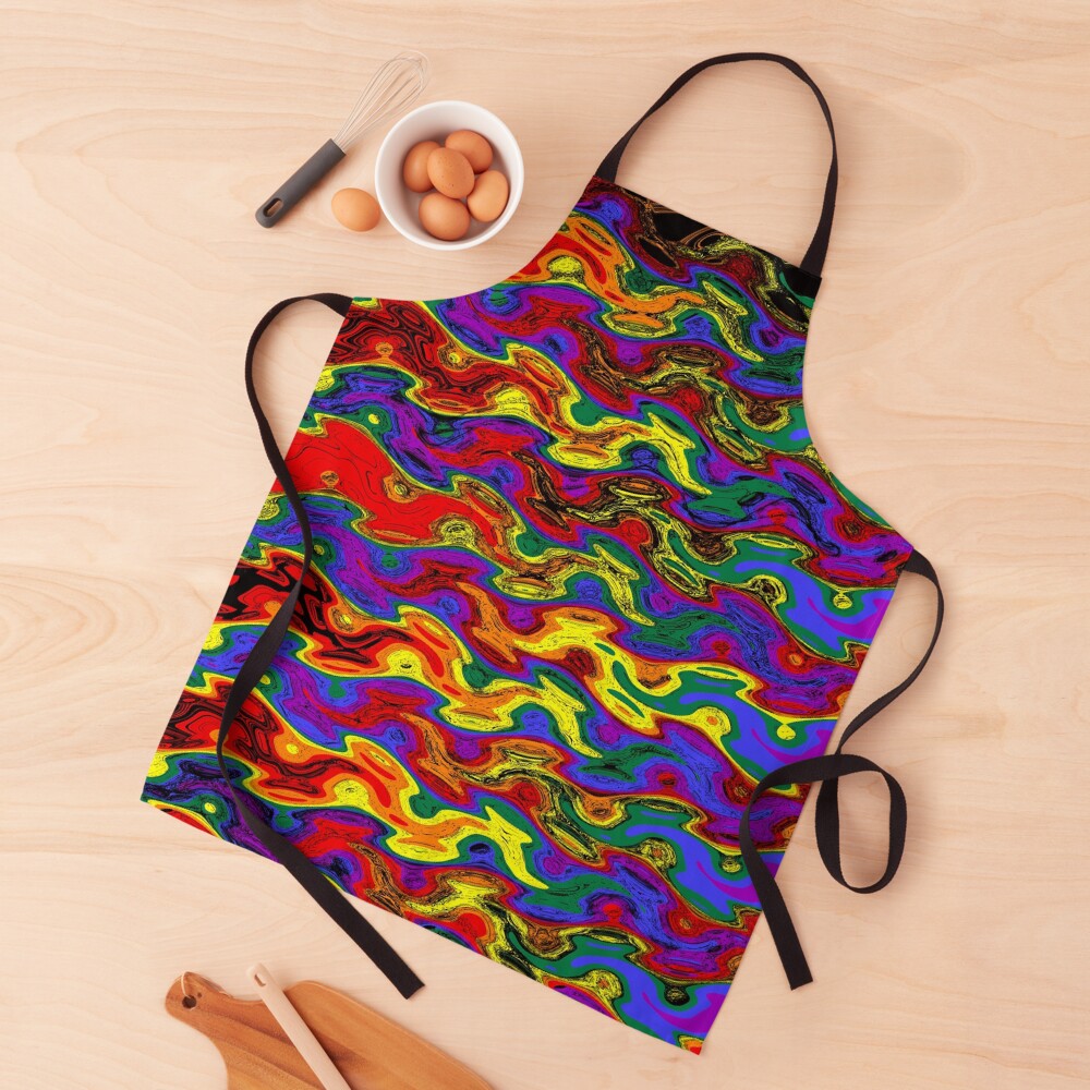 Item preview, Apron designed and sold by rainbowarray.