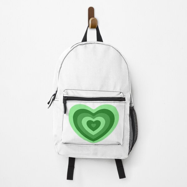 Aperçu de l'œuvre powerpuff coeur vert créée et vendue par dumbdrunkdeer.