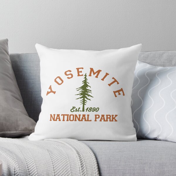 Yosemite National Park. Throw Pillow